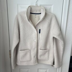 St. John's Bay Cream Teddy Jacket